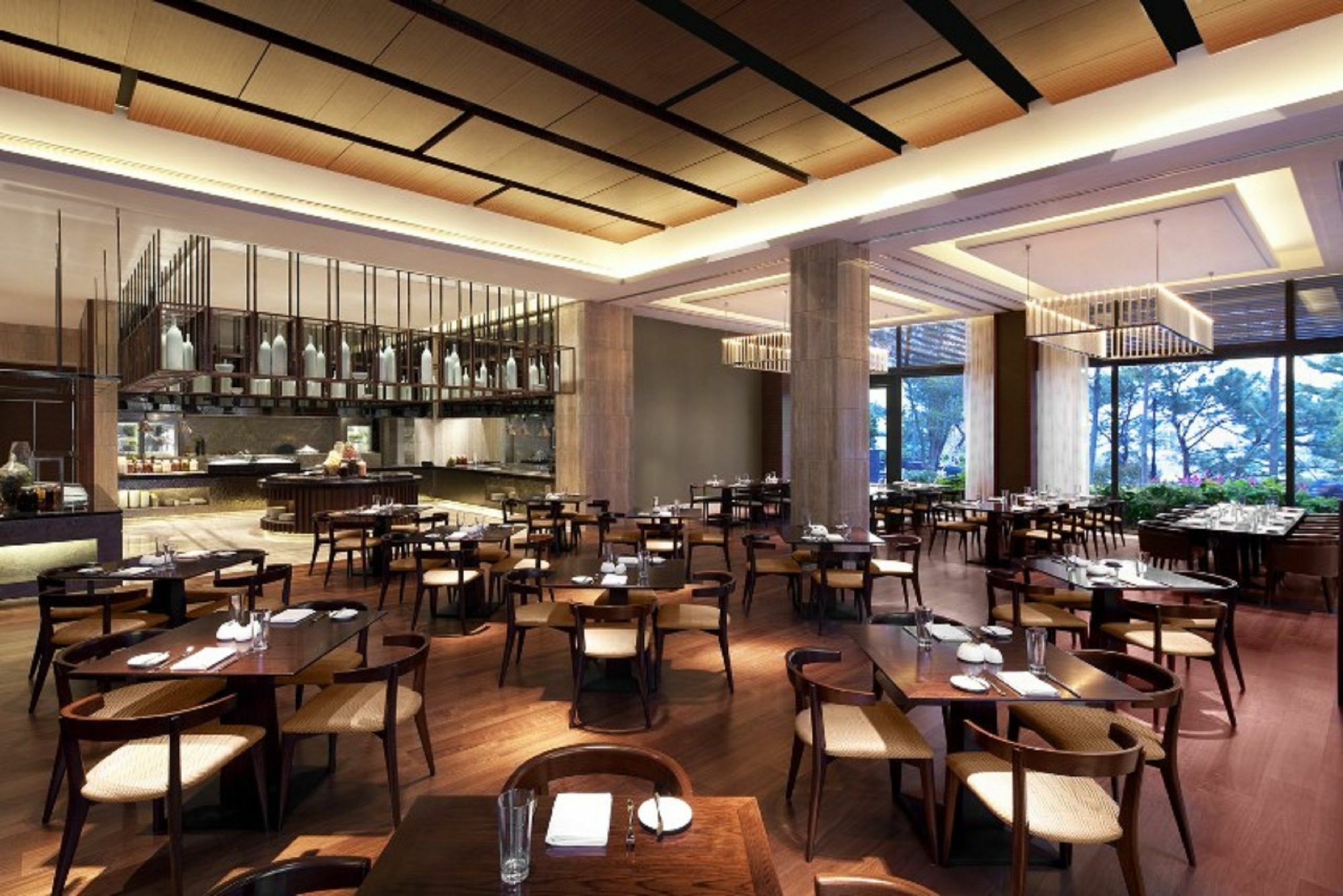 The Mulian Urban Resort Hotels Huadu Guangzhou Restaurant photo